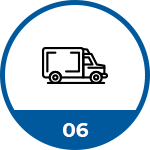 Inspection/Packaging/Delivery icon